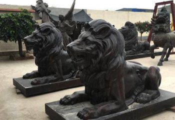 徐州汇丰手工铸铜狮子雕塑