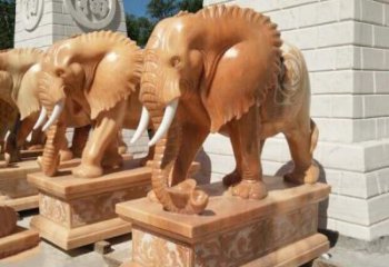 徐州象征吉祥及如意的大象雕塑
