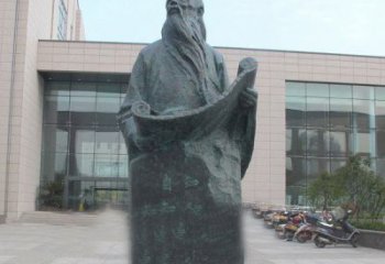 徐州老子校园名人铜雕——精雕细琢，百年不朽