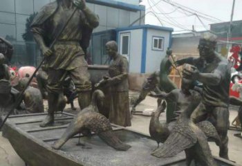徐州海洋灵魂——鸬鹚雕塑