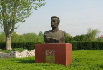 徐州鲁迅胸像近代名人铜雕，荟萃中国精神精髓