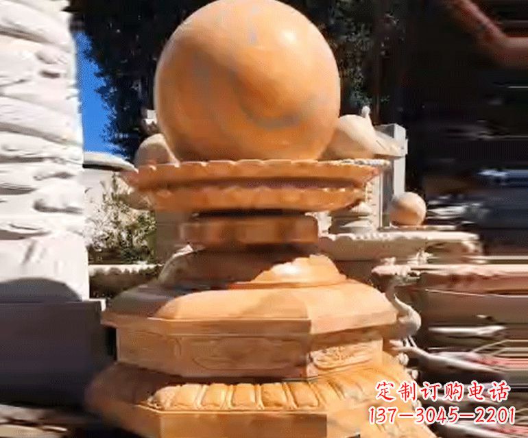 徐州喷泉里的石材雕塑