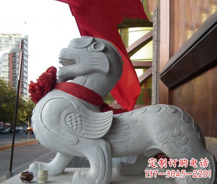 徐州中领雕塑的貔貅石雕,祈福安康守护您的家