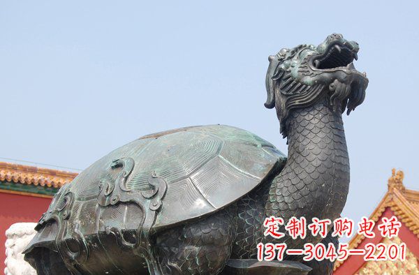 徐州青铜龙雕塑,象征传统文化之美