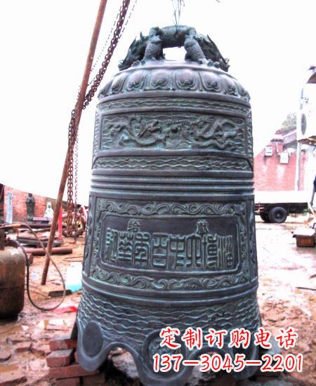 徐州精美历久弥新的青铜钟雕塑
