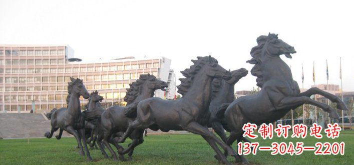 徐州群马公园动物铜雕,让艺术描绘你的故事