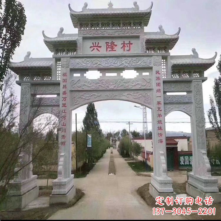 徐州牌坊雕塑--武当山艺术之美