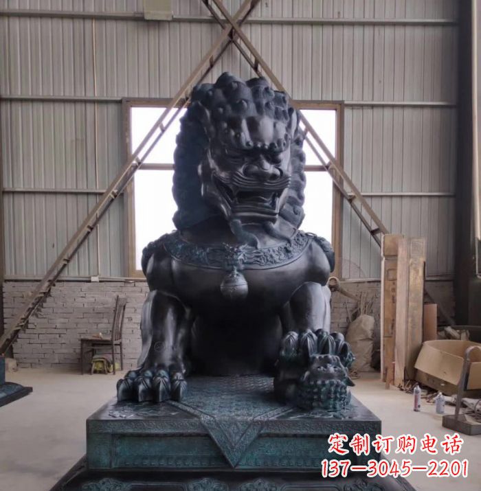 徐州中领雕塑狮子铜雕塑,壮丽展现王者之气!