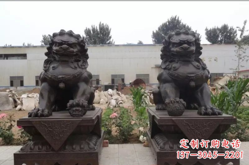 徐州精灵定制狮子铜雕塑