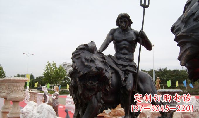 徐州狮子座铜雕:狮子雕塑把你的星座进行升华