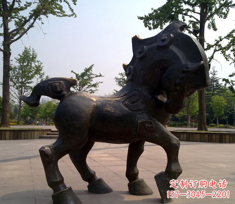 徐州中领雕塑的十二生肖铜雕塑是一款独具特色的…