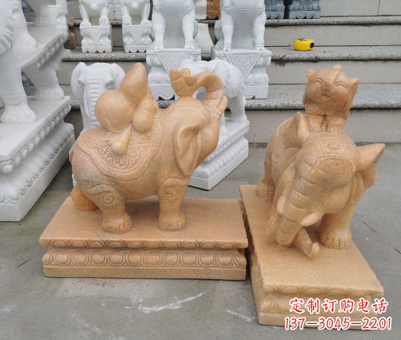 徐州完美还原静谧大象雕塑