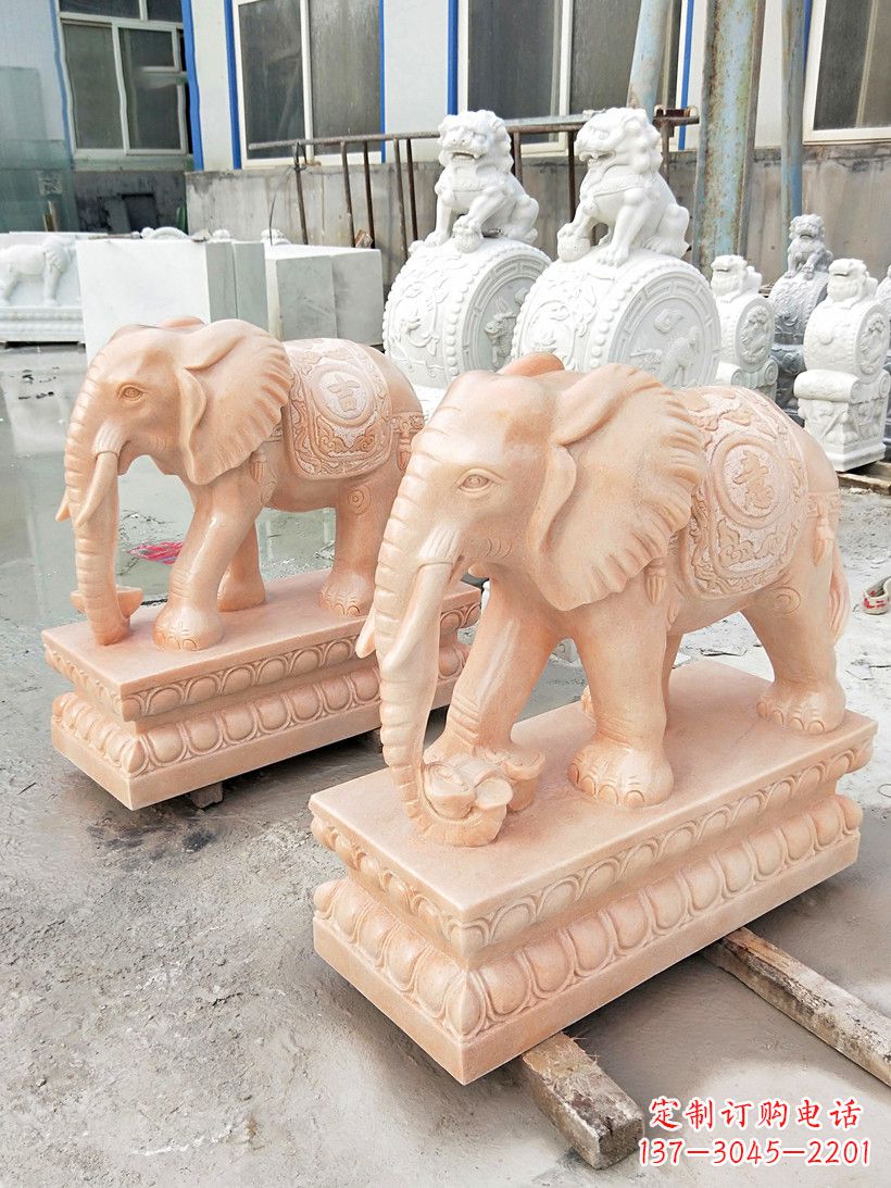 徐州大象雕塑，雕刻出灵动眼神