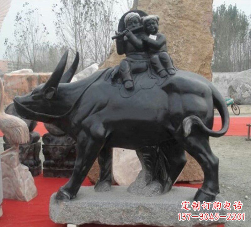 徐州传承经典,表达淳朴——牧童雕塑