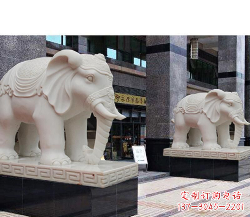 徐州最佳选择——石雕酒店大象雕塑