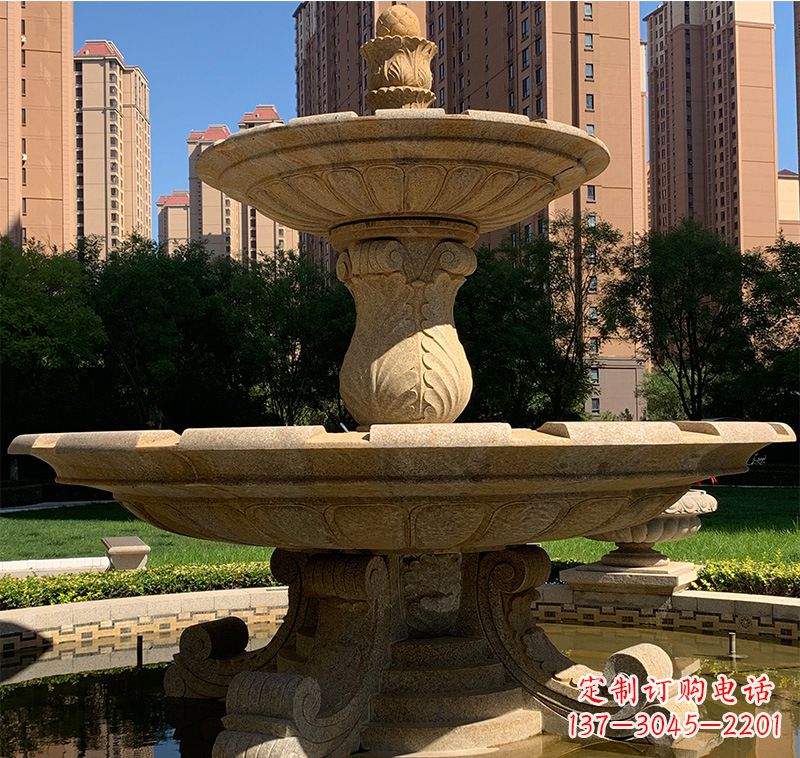 徐州艺术品级石雕喷泉水景