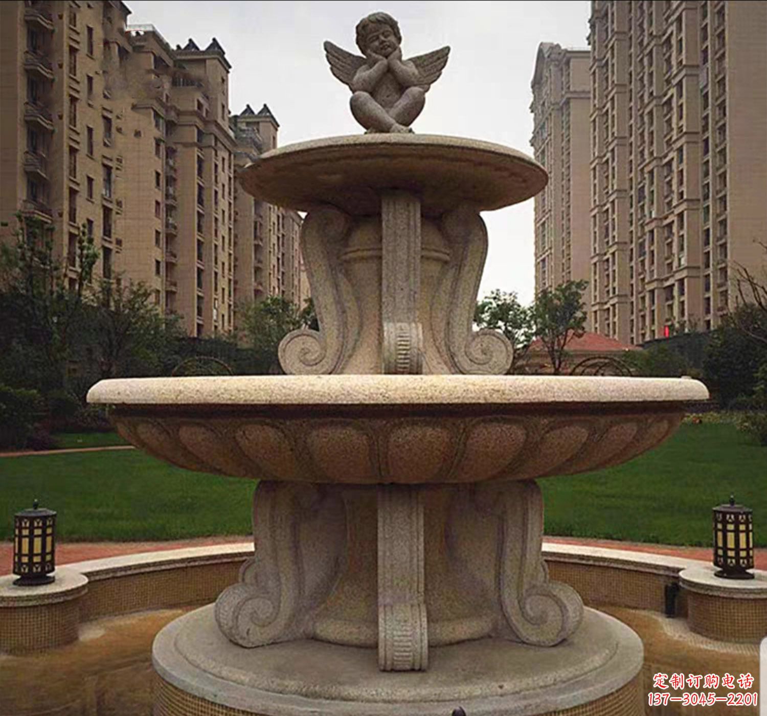 徐州石雕鱼喷泉