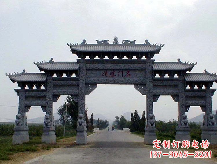 徐州石牌坊 斗楼