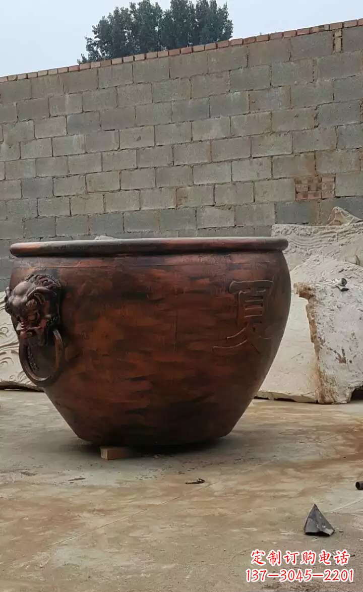 徐州水缸铜雕