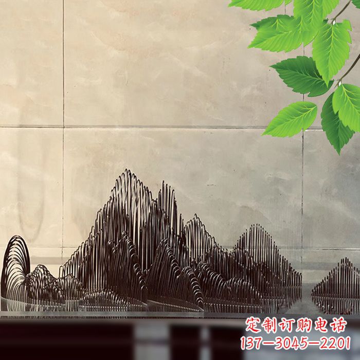 徐州水景水池不锈钢假山雕塑