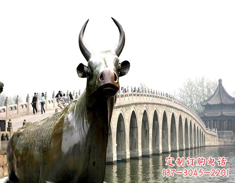 徐州水牛铜雕景观
