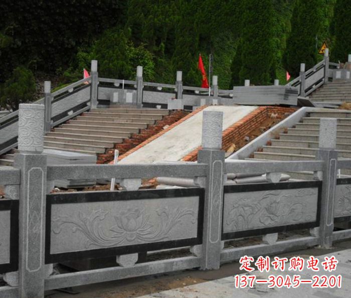 徐州寺庙景观仿古石栏板 (2)