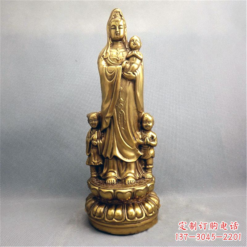 徐州送子观音纯铜雕塑