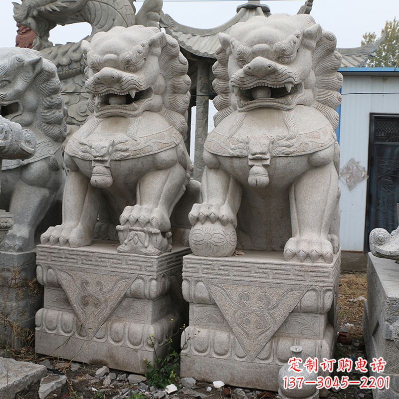 徐州天安门狮子石雕塑