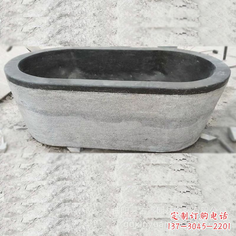 徐州庭院养鱼石雕水槽