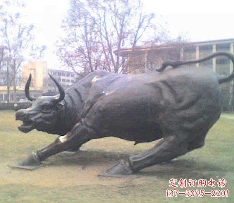 徐州铜雕牛广场动物景观摆件 (2)