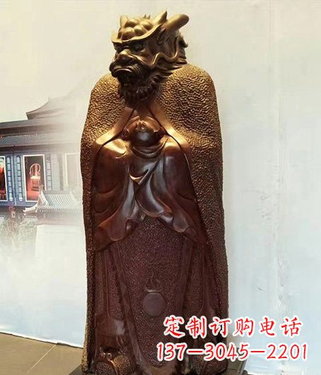 徐州铜雕兽首人身十二生肖