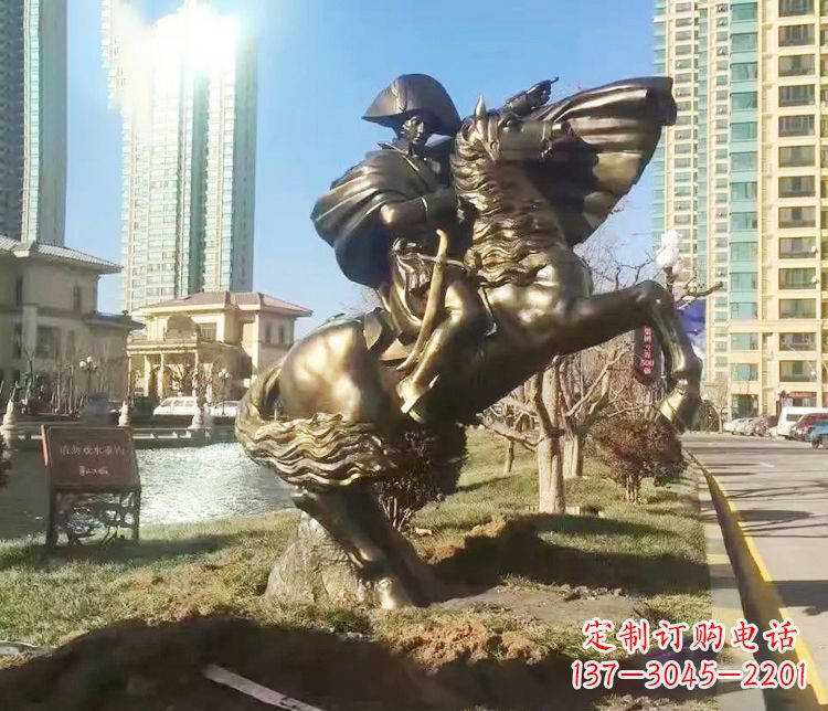 徐州铜雕西方骑马雕塑人物