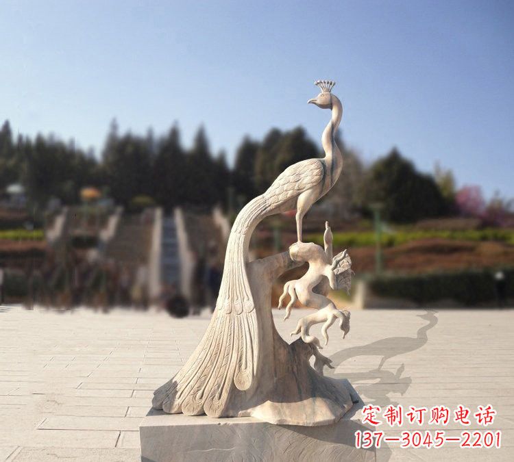 徐州晚霞红孔雀石雕