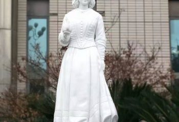 徐州纪念南丁格尔的精美雕塑