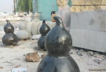徐州驱负能量的葫芦石雕塑