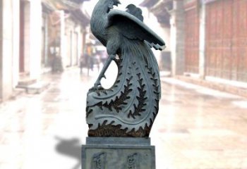 徐州匠心之作——青石仿古凤凰雕塑