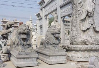徐州西洋古典青石狮子雕塑