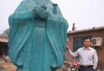 徐州来自中国历史的经典孔子雕塑