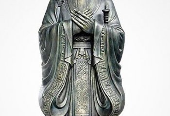 徐州青铜孔子像——独特的品格雕塑