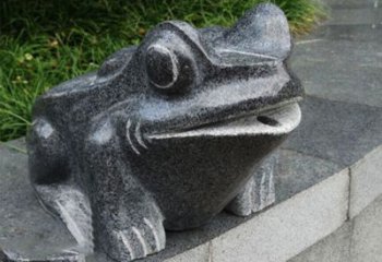 徐州活力四射的青蛙喷水雕塑