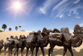 徐州中领雕塑沙漠骆驼铜雕制作工艺与定制标准