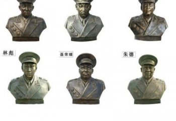 徐州近代名人铜雕头像雕塑