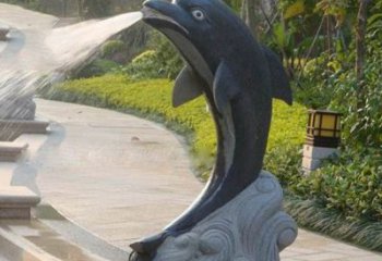 徐州海豚雕塑：惊艳世间，把精灵捧在掌心