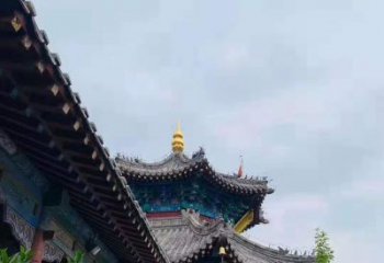 徐州铜雕葫芦塔顶寺庙摆件 