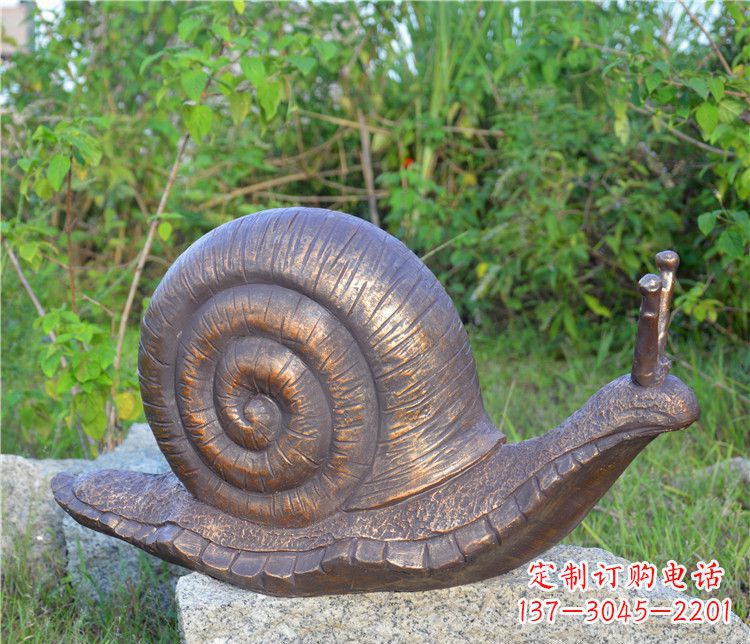 徐州蜗牛铜雕塑