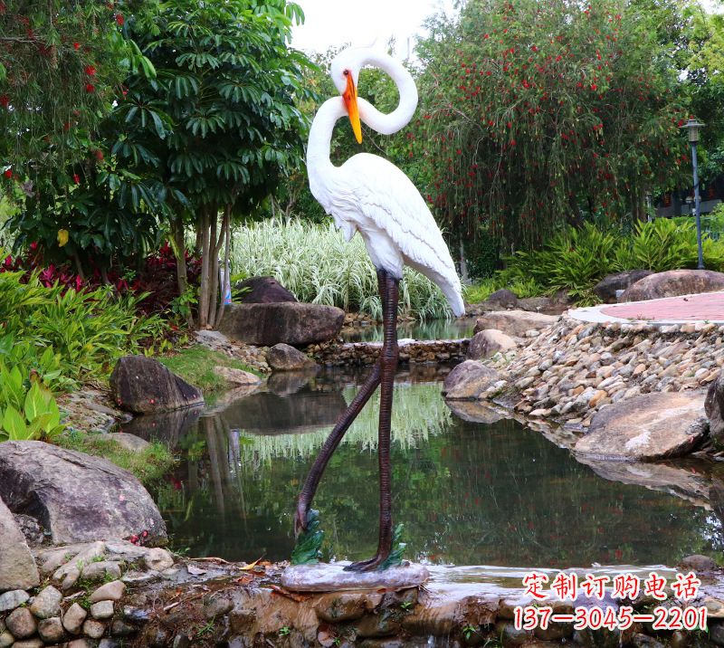 徐州仙鹤雕塑摆件