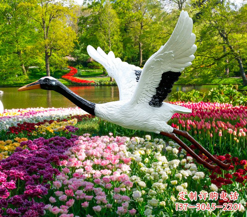 徐州仙鹤雕塑灯
