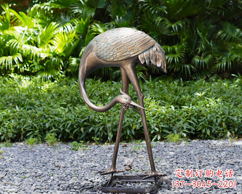 徐州仙鹤雕塑喷泉