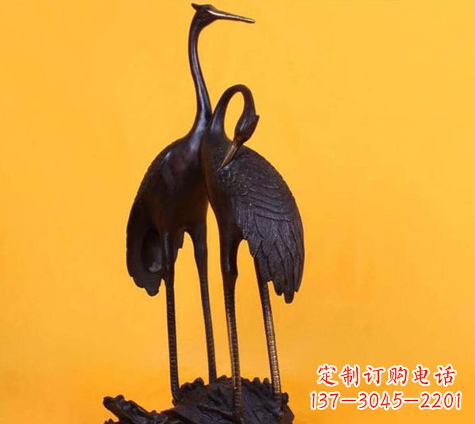 徐州仙鹤雕塑铜