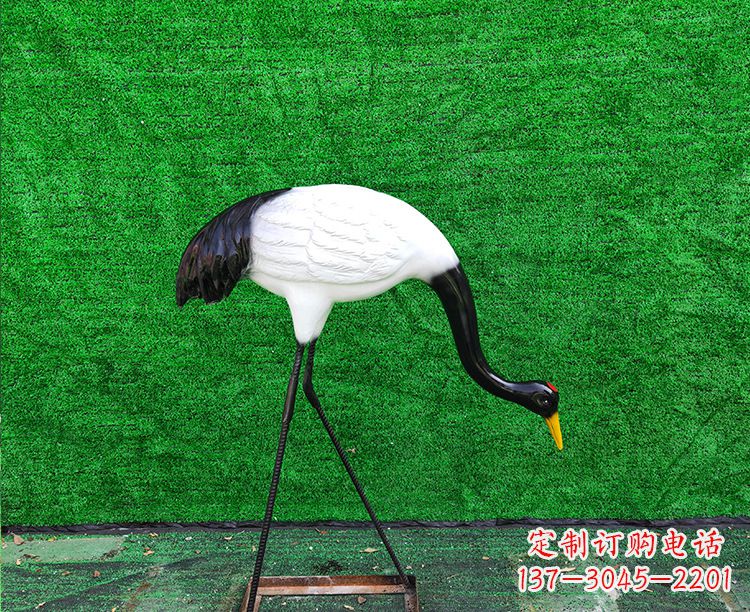 徐州仙鹤头雕塑